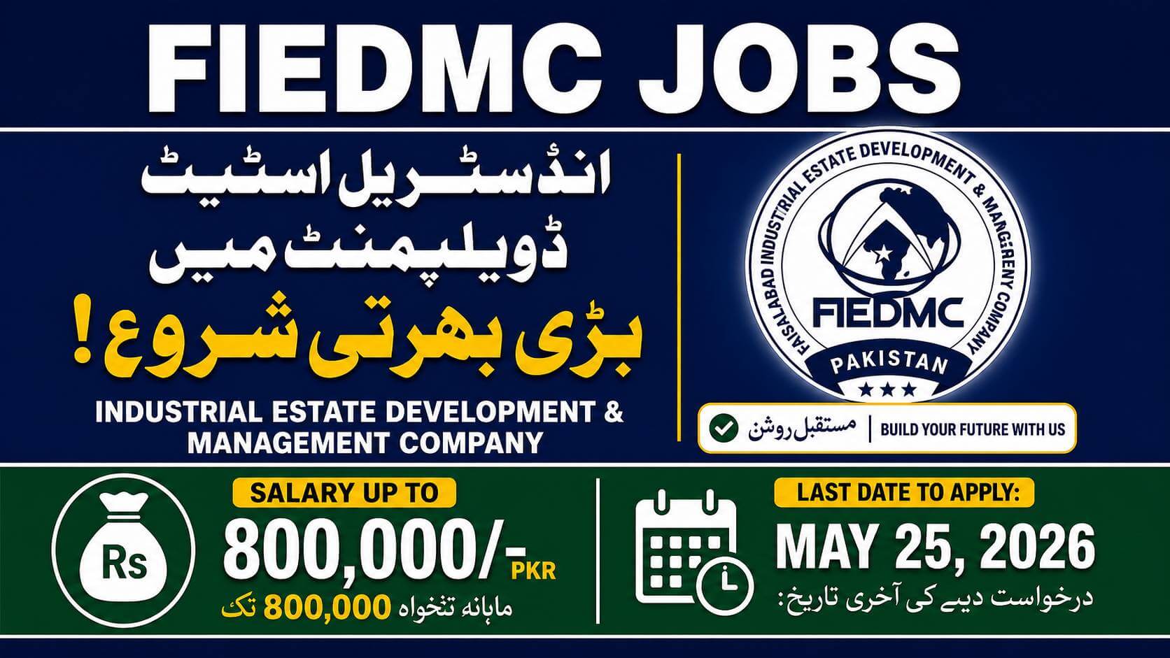 FIEDMC Faisalabad Jobs 2026 Apply Online Latest Vacancies